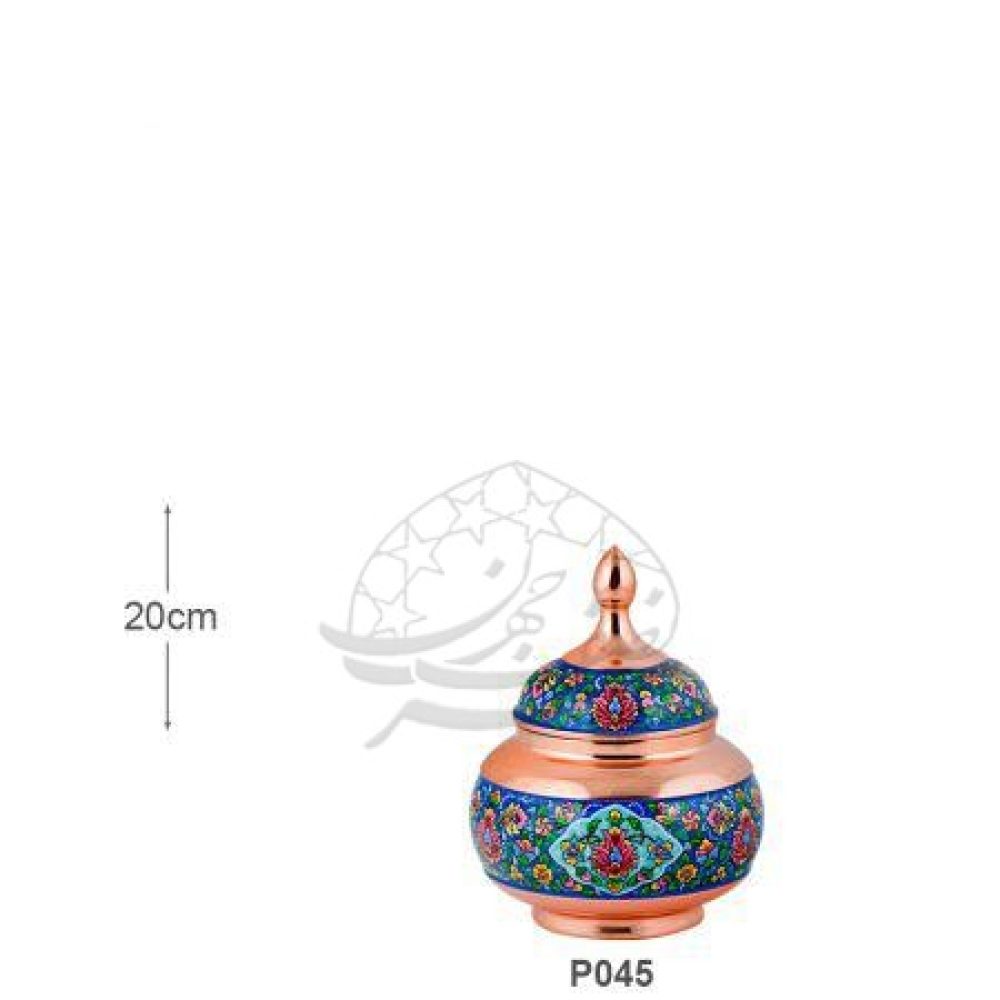 قندان - قندان مس و پرداز